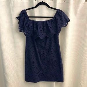Cynthia Steffe Lace Pattern Mini Dress